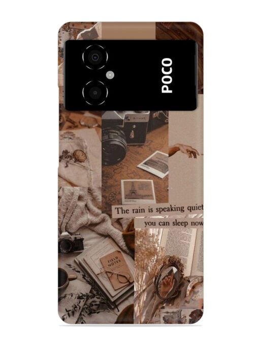 Nostalgic Aesthetic Snap Case for Poco M4 (5G)