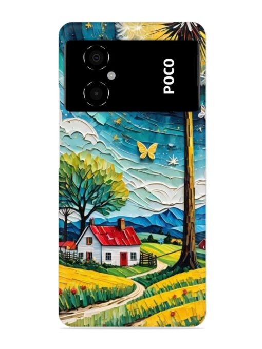 Dandelion Dreams Snap Case for Poco M4 (5G) Zapvi