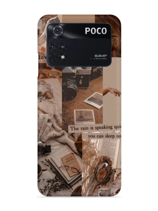 Nostalgic Aesthetic Snap Case for Poco M4 Pro (4G) Zapvi