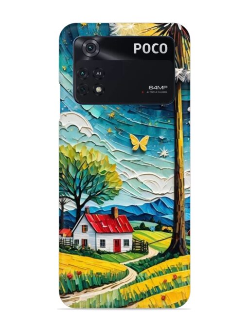 Dandelion Dreams Snap Case for Poco M4 Pro (4G) Zapvi