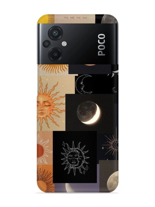 Celestial Collage Snap Case for Poco M5 Zapvi