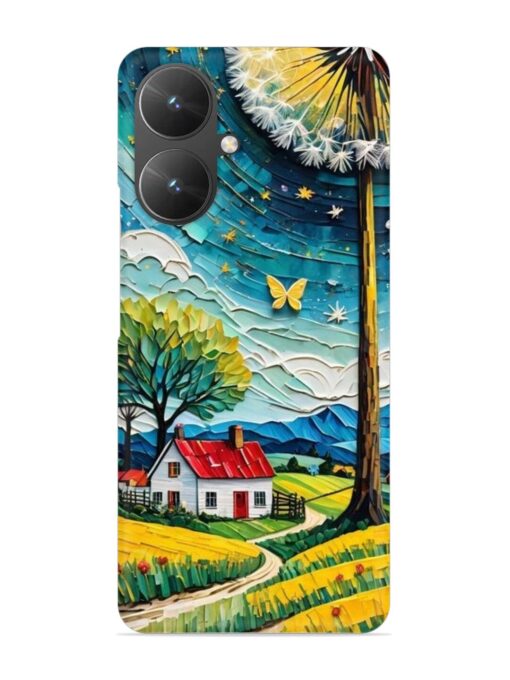 Dandelion Dreams Snap Case for Poco M6 (5G) Zapvi