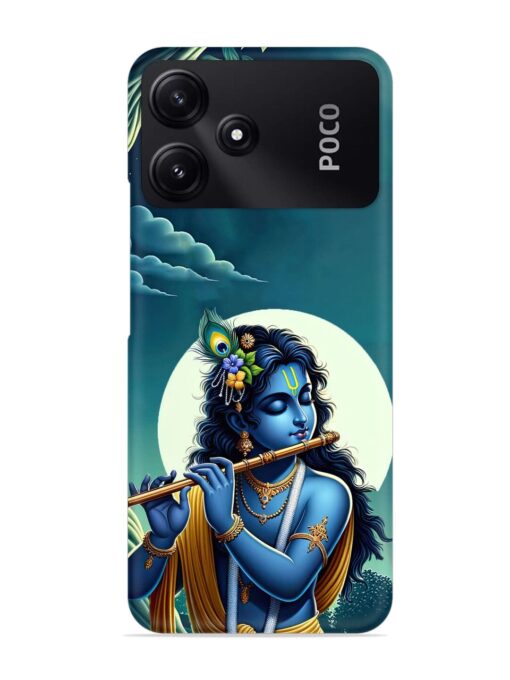 Krishna's Divine Flute Snap Case for Poco M6 Pro (5G)