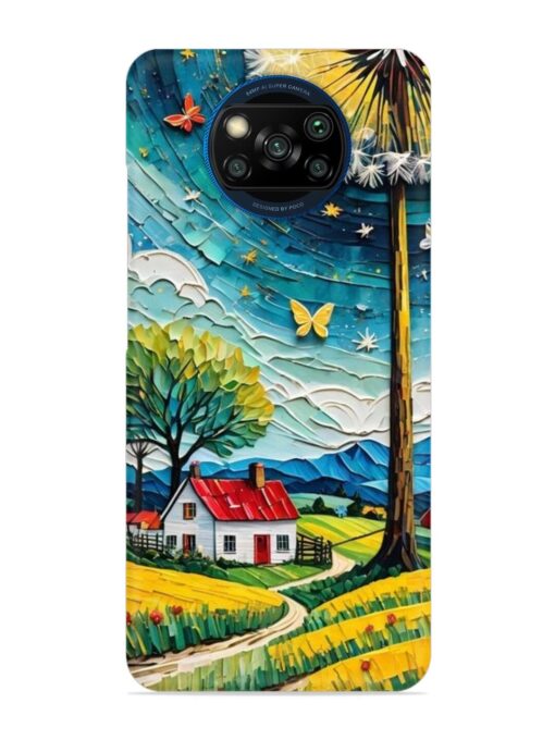 Dandelion Dreams Snap Case for Poco X3 Zapvi