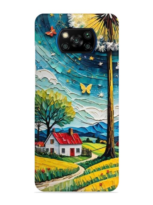 Dandelion Dreams Snap Case for Poco X3 Pro Zapvi