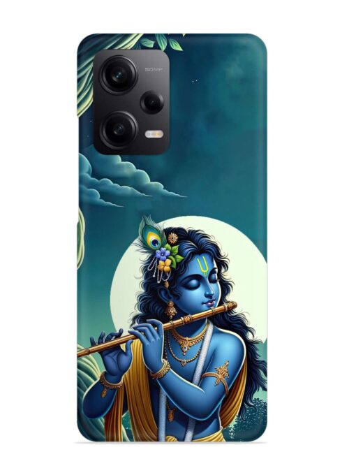 Krishna's Divine Flute Snap Case for Poco X5 (5G) Zapvi