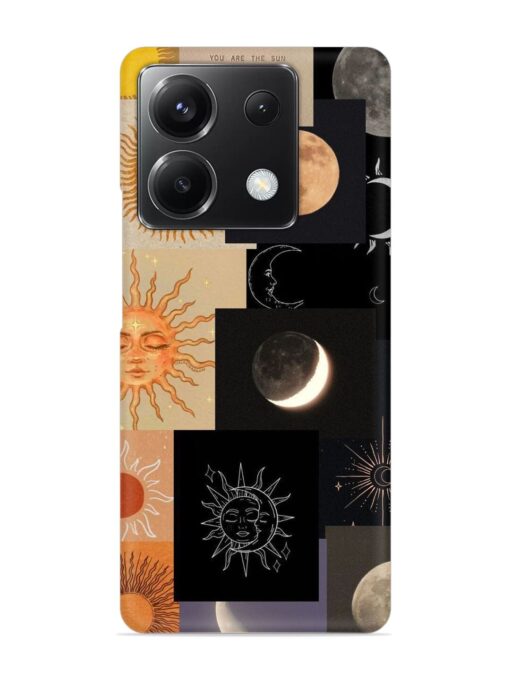 Celestial Collage Snap Case for Poco X6 (5G) Zapvi