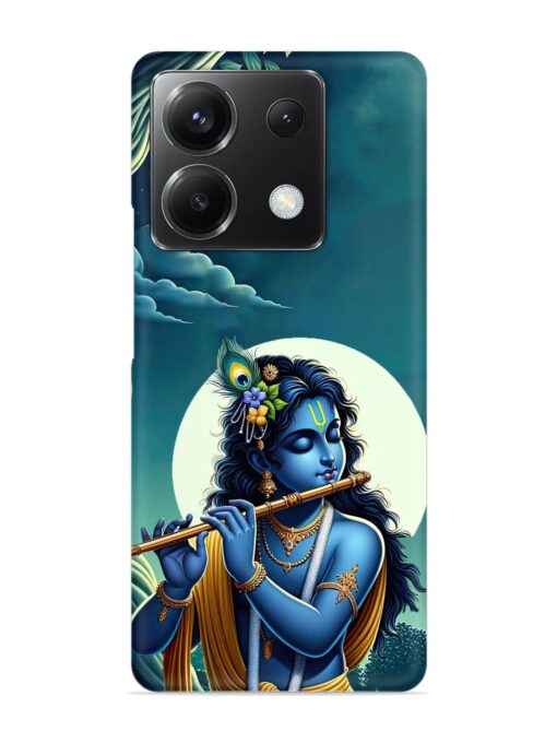 Krishna's Divine Flute Snap Case for Poco X6 (5G) Zapvi