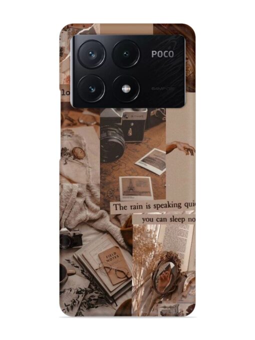 Nostalgic Aesthetic Snap Case for Poco X6 Pro (5G) Zapvi