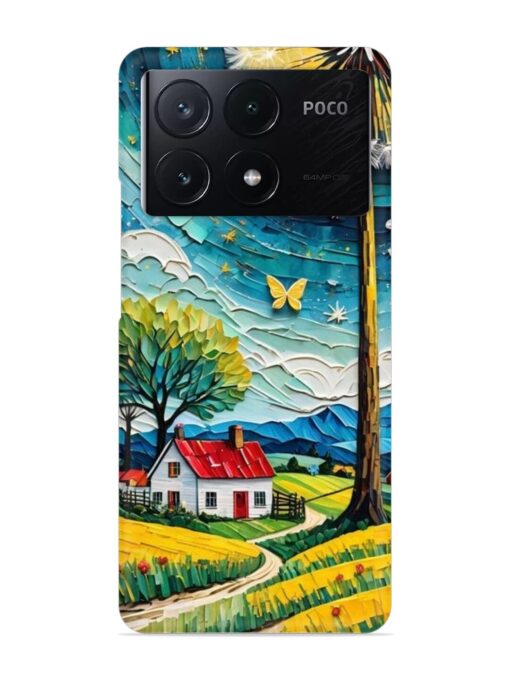 Dandelion Dreams Snap Case for Poco X6 Pro (5G) Zapvi