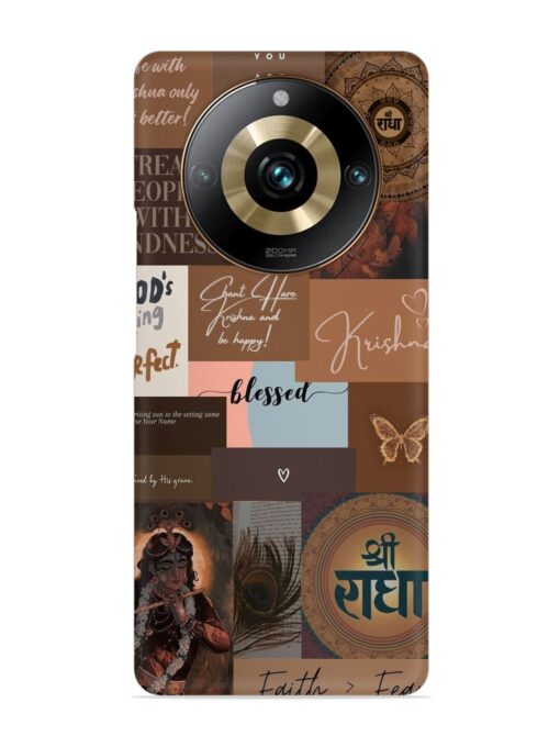 Krishna-Inspired Aesthetic Snap Case for Realme 11 Pro (5G) Zapvi