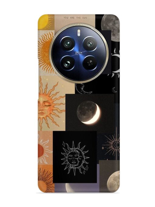 Celestial Collage Snap Case for Realme 12 Pro Plus (5G) Zapvi