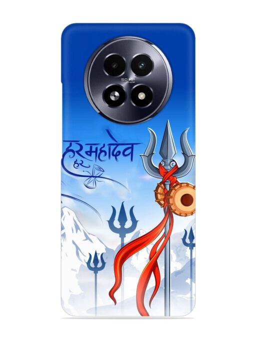 Har Har Mahadev Trishul Snap Case for Realme 13 (5G) Zapvi