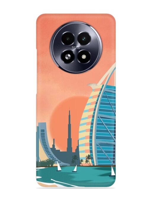 Dubai Architectural Scenery Snap Case for Realme 13 (5G)