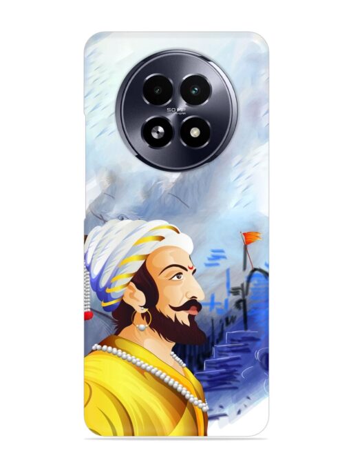 Shivaji Maharaj Color Paint Art Snap Case for Realme 13 (5G)