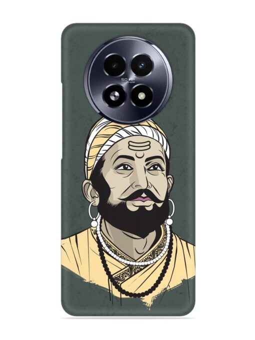 Shivaji Maharaj Vector Art Snap Case for Realme 13 (5G)