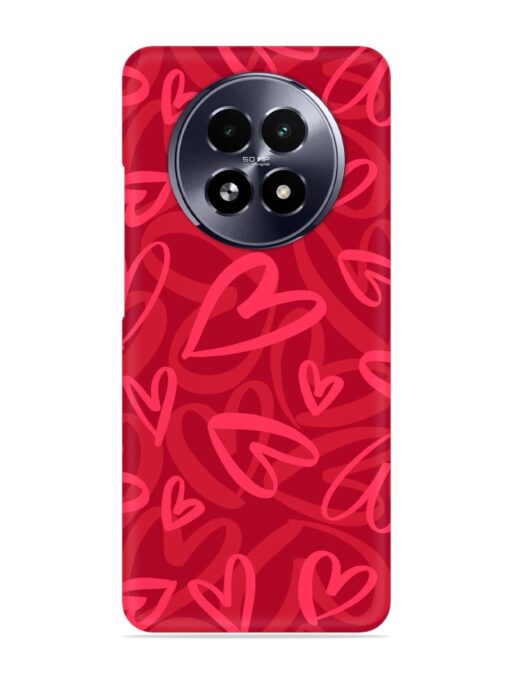 Seamless Romantic Pattern Snap Case for Realme 13 (5G)