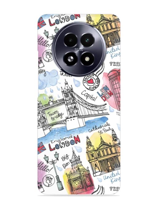 Vector London Landmark Snap Case for Realme 13 (5G)