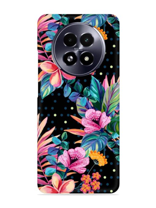 Seamless Floral Pattern Snap Case for Realme 13 (5G)