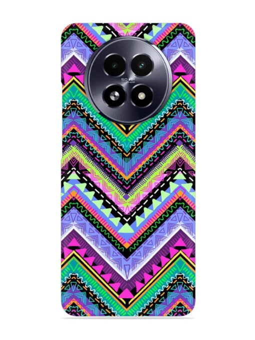 Tribal Aztec Print Snap Case for Realme 13 (5G)