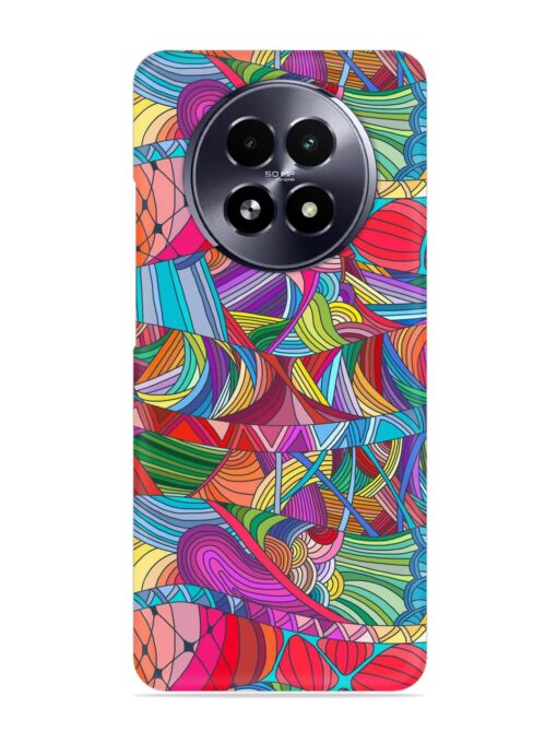 Seamless Patterns Hand Drawn Snap Case for Realme 13 (5G)