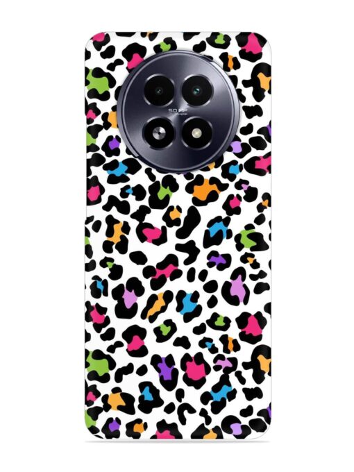 Seamless Leopard Pattern Snap Case for Realme 13 (5G)