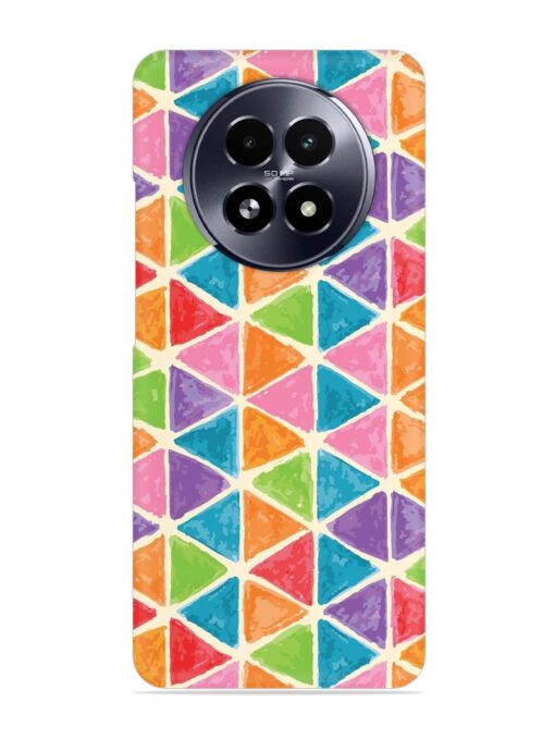 Seamless Colorful Isometric Snap Case for Realme 13 (5G)