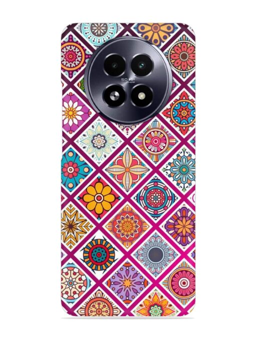 Seamless Tile Pattern Snap Case for Realme 13 (5G)