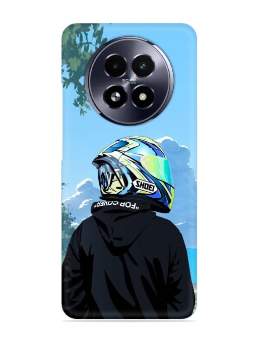 Rider With Helmet Snap Case for Realme 13 (5G)