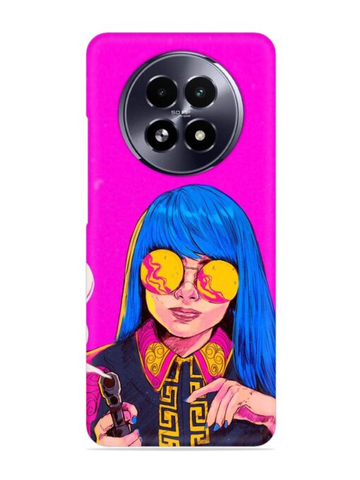 Aesthetic Anime Girl Snap Case for Realme 13 (5G) Zapvi