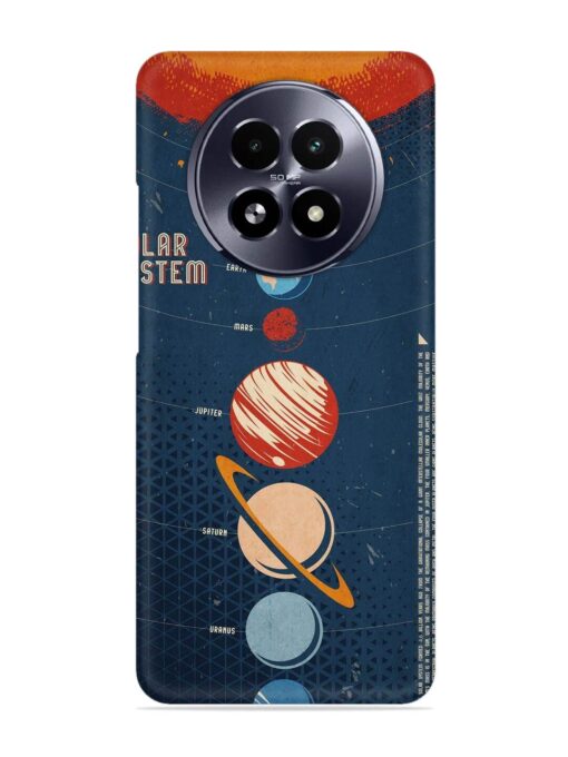 Solar System Vector Snap Case for Realme 13 (5G)