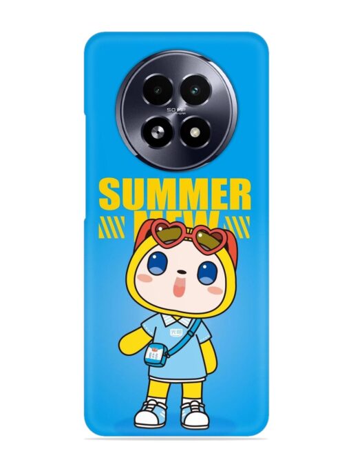 Summer Mew Cartoon Snap Case for Realme 13 (5G)