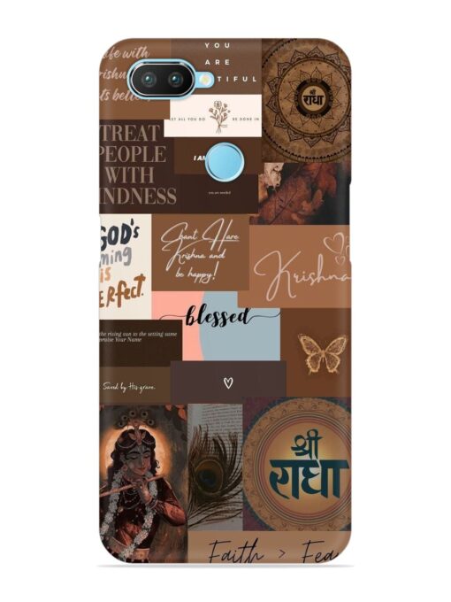 Krishna-Inspired Aesthetic Snap Case for Realme 2 Pro Zapvi