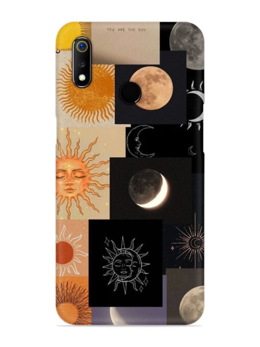 Celestial Collage Snap Case for Realme 3 Zapvi