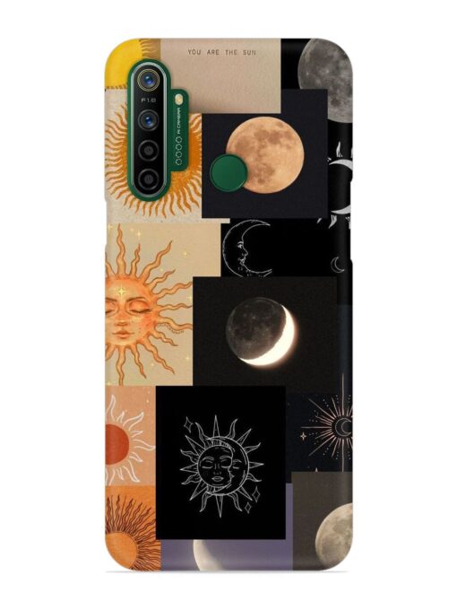 Celestial Collage Snap Case for Realme 5I Zapvi