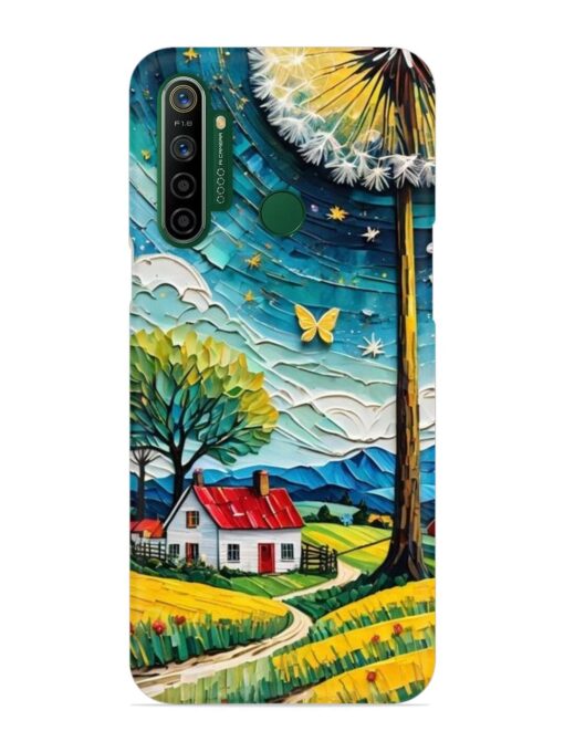 Dandelion Dreams Snap Case for Realme 5I Zapvi