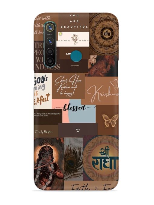 Krishna-Inspired Aesthetic Snap Case for Realme 5 Pro