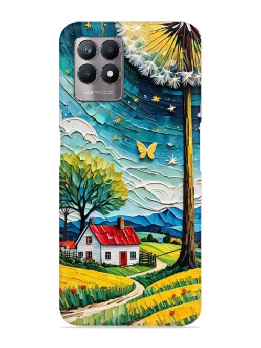 Dandelion Dreams Snap Case for Realme 8I Zapvi