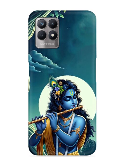 Krishna's Divine Flute Snap Case for Realme 8I Zapvi