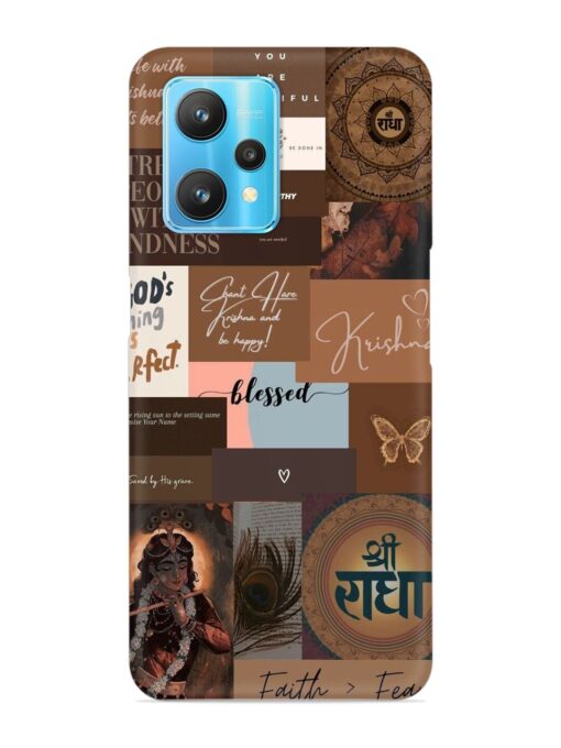 Krishna-Inspired Aesthetic Snap Case for Realme 9 Pro (5G)