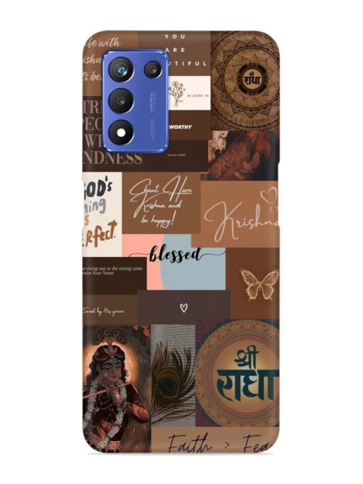 Krishna-Inspired Aesthetic Snap Case for Realme 9 Se (5G)