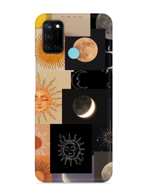 Celestial Collage Snap Case for Realme C17 Zapvi