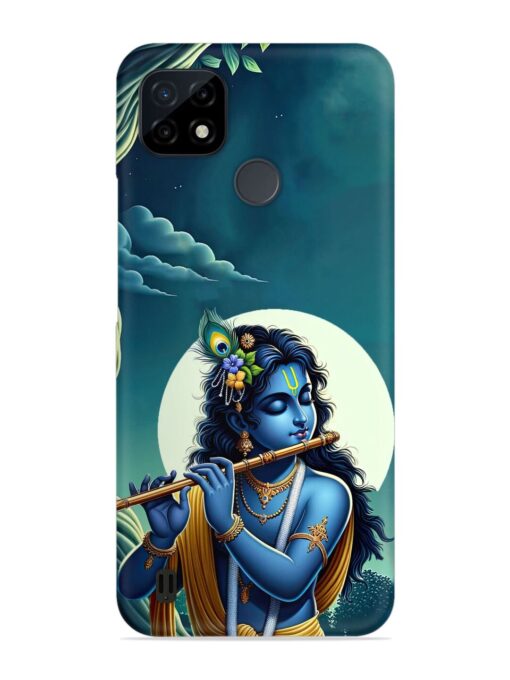 Krishna's Divine Flute Snap Case for Realme C21 Zapvi