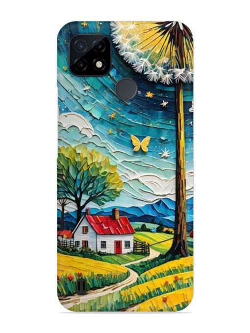 Dandelion Dreams Snap Case for Realme C21Y Zapvi