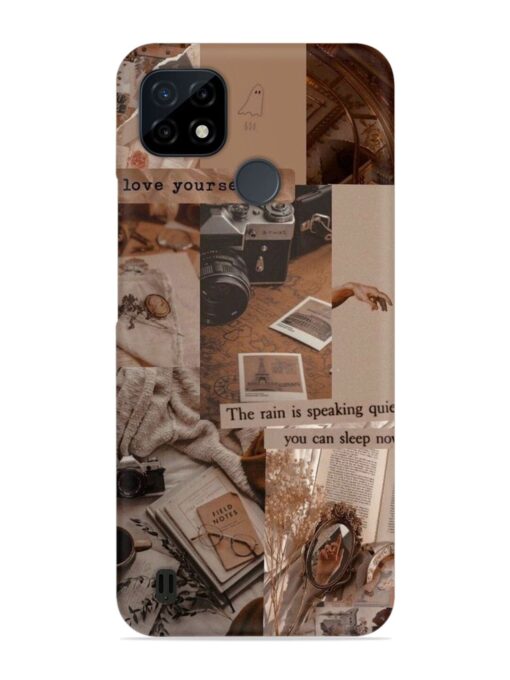 Nostalgic Aesthetic Snap Case for Realme C25Y Zapvi