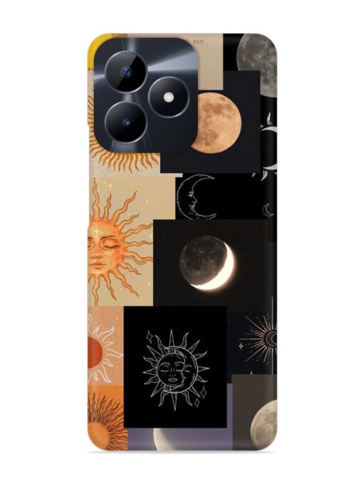 Celestial Collage Snap Case for Realme C53 Zapvi