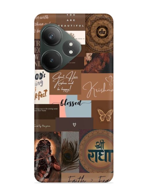 Krishna-Inspired Aesthetic Snap Case for Realme Gt 6T (5G) Zapvi