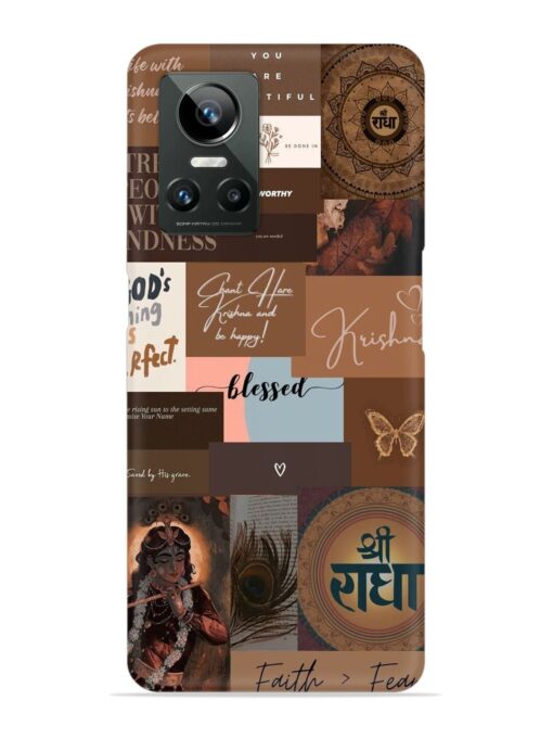 Krishna-Inspired Aesthetic Snap Case for Realme Gt Neo 3 Zapvi