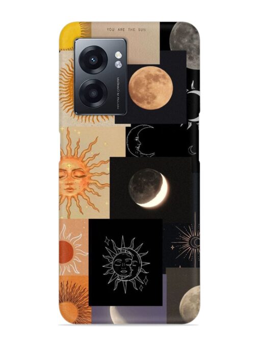 Celestial Collage Snap Case for Realme Narzo 50 (5G)