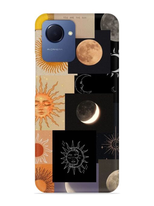 Celestial Collage Snap Case for Realme Narzo 50I Prime